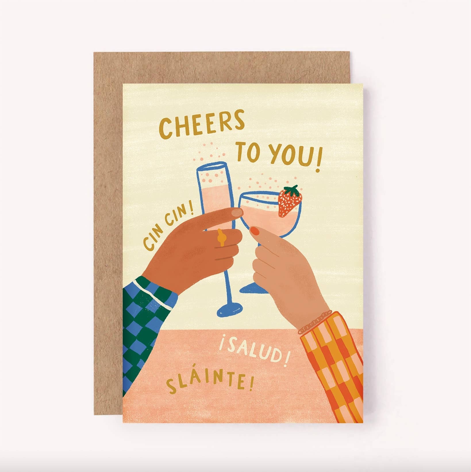 Cheers To You! Birthday Card - Cocktails Bday Greeting Card | The Petal